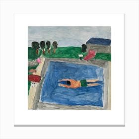 The Pool Canvas Print