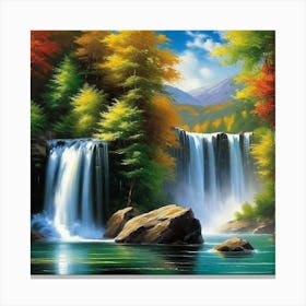 Waterfall 32 Canvas Print