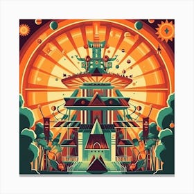 Psychedelic Art Canvas Print