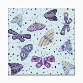 Moths Canvas Print