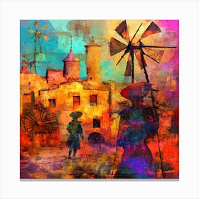 - Windmills Canvas Print