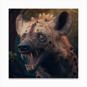 Hyena 3 Canvas Print
