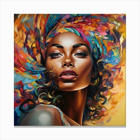 African Woman 72 Canvas Print