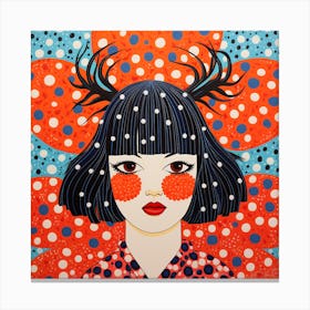 Asian Girl 4 Canvas Print