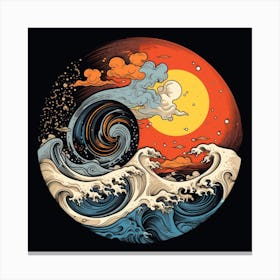 Great Wave 16 Canvas Print