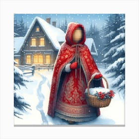 Red Riding Hood Canvas Print