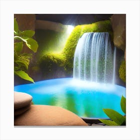 Natural Magic Bath Canvas Print