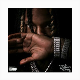 King Von Album Fanart 4 Canvas Print