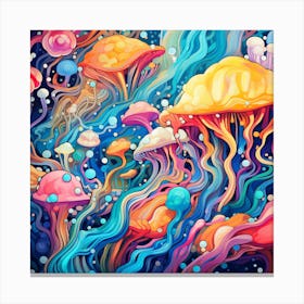 Jellyfish 13 Canvas Print