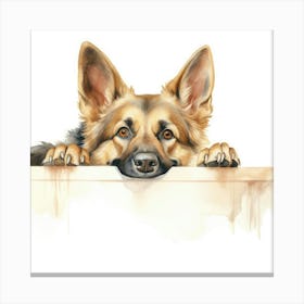 German Shepherd Dog 7 Canvas Print