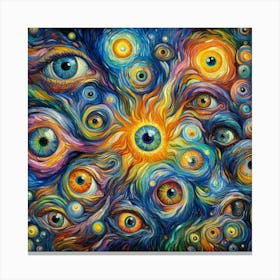 Eyes Of The World 1 Canvas Print