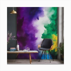 BB Borsa Artistic fog Canvas Print