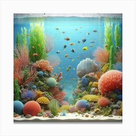 Coral Reef Canvas Print