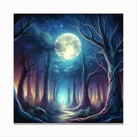 Moonlit Magic 13 Canvas Print
