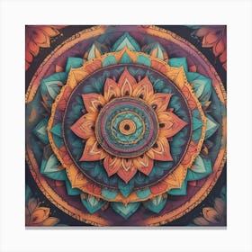 Mandala 75 Canvas Print