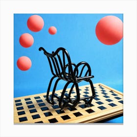 Chess Game 3 Canvas Print