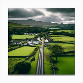 Outdoors Day Europa Britain Overcast City Landscape Countryside Ecuador Lush Green Skyline (7) Canvas Print