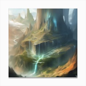 Fantasy Landscape Canvas Print