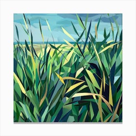 Grass Field Canvas Print
