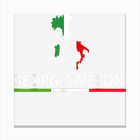 Georgia Meloni Italian Hero Canvas Print