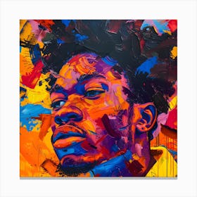 African American Man Inspiring Canvas Print