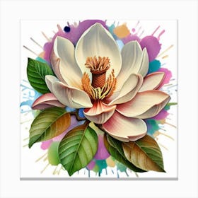 Magnolia Flower 2 Canvas Print