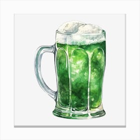 St Patrick'S Day Beer 11 Canvas Print