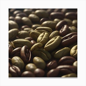 Coffee Beans 403 Canvas Print