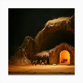 Nativity Scene 2 Canvas Print