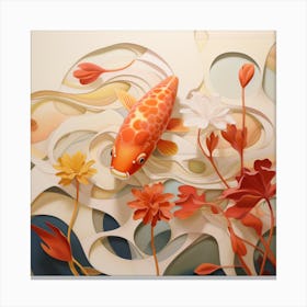 Koi Fish 2 Canvas Print