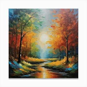 Autumn Forest Canvas Print