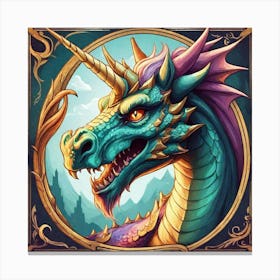 Dragon 2 Canvas Print