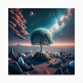 amazing tree of life Canvas Print