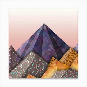 Abstract Mountains 2 Canvas Print