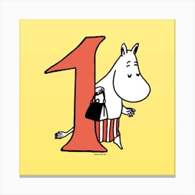 Moomin Collection Number 1 Canvas Print