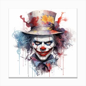Clown 1 Canvas Print