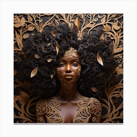 Afro-Futurism 14 Canvas Print