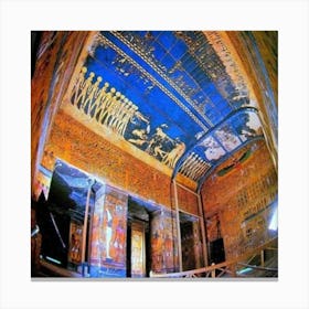 Egyptian Temple 37 Canvas Print