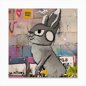 Street Animals8 Canvas Print