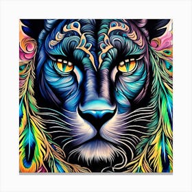 Panther Magic Canvas Print