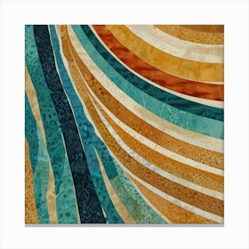 Default Beach Patterns I Art 0 Canvas Print