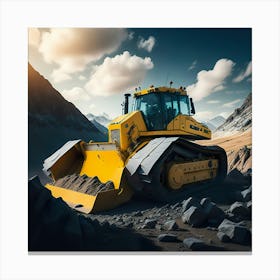 Buldozer Mountain (27) Canvas Print