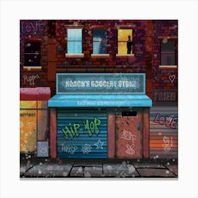 Urban Life Canvas Print