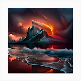 Sunset over Kings Harbor Canvas Print