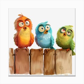 Angry Birds 9 Canvas Print