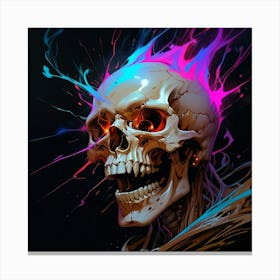 Skull Symphony Canvas Print