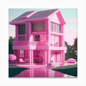 Barbie Dream House (157) Canvas Print