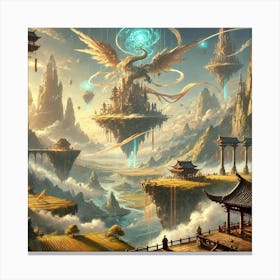 Wind Provinces Canvas Print