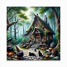 Witch's Cottage #2 Canvas Print