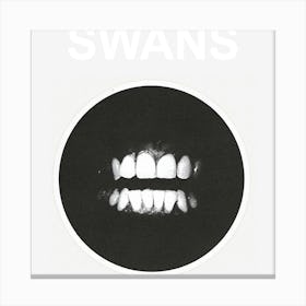 Swans Filth Rock Music Band Cd Canvas Print
